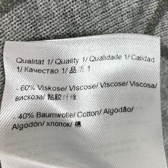 Vintage Escada Sport Short Sleeve Sweater 90s Belt Abstract Gray Size Small - Picture 7 of 14